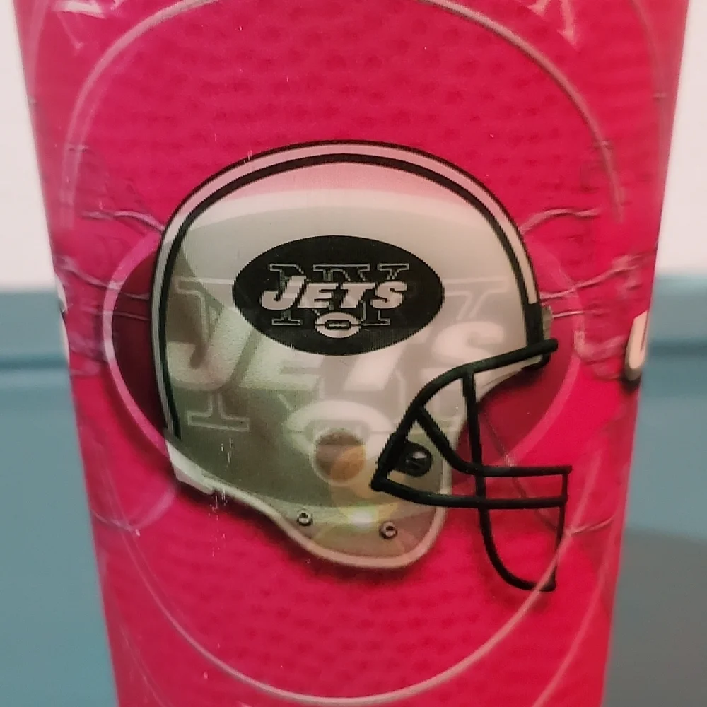 NEW JETS Lenticular Cups RARE Watch Video 👀 Capitol Spirit Set of 4 L👀K